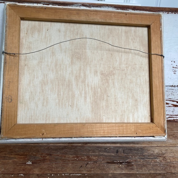 20 x 16  Framed Native American Western Oil Painting - Picture 5 of 9